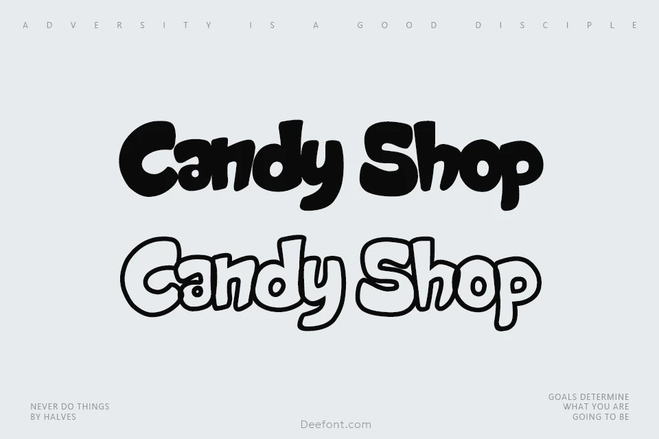 Candy Shop Font