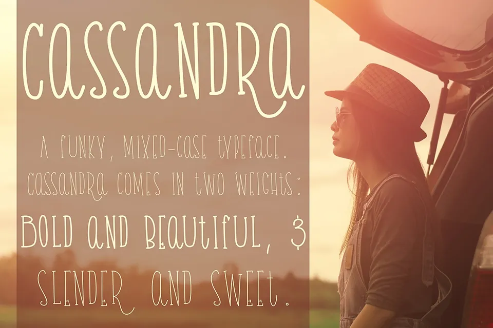 Cassandra Bold Font