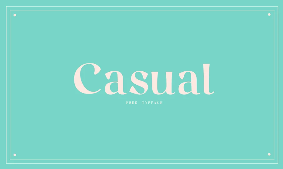 casual font download