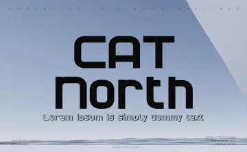 CAT North Font Family