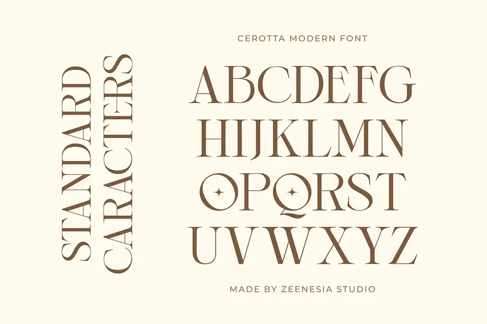 Cerotta Font