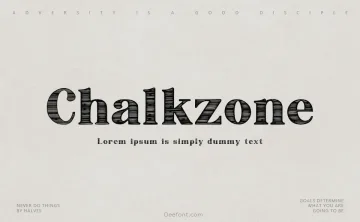 Chalkzone Font