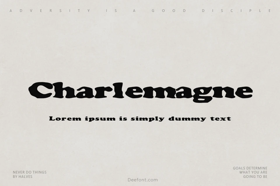 Charlemagne Font