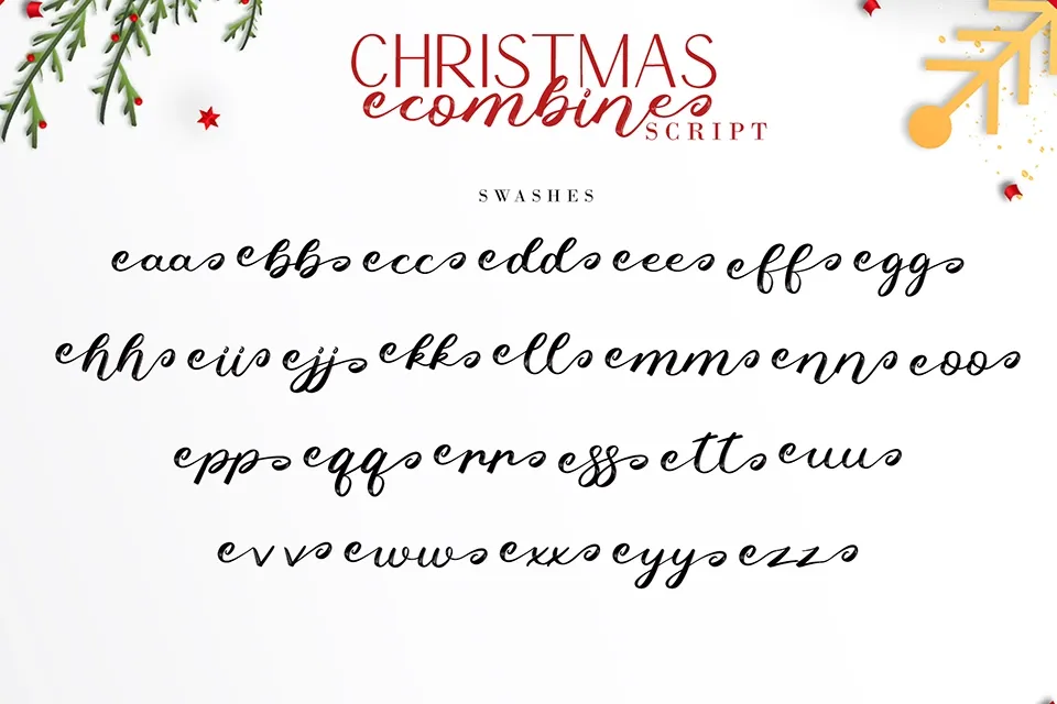 Christmas Combine Font Duo