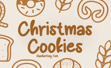 Christmas Cookies Font