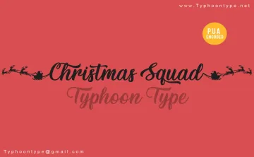 Christmas Squad Font