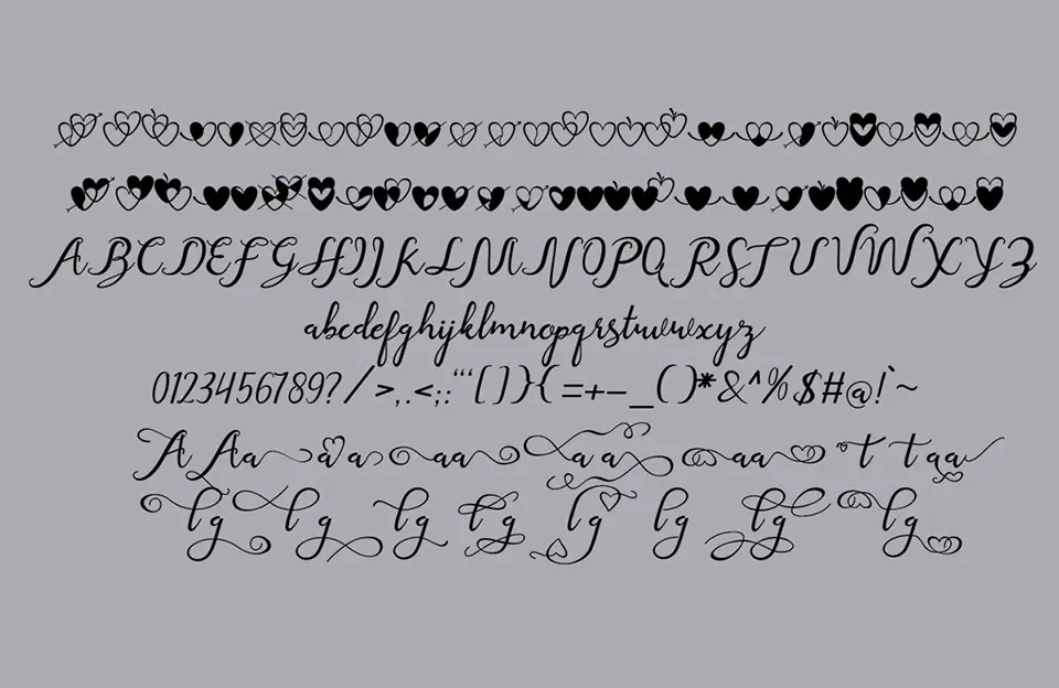 Cindy love Font