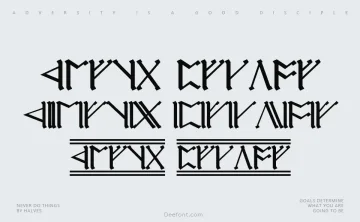 Cirth Erebor Font