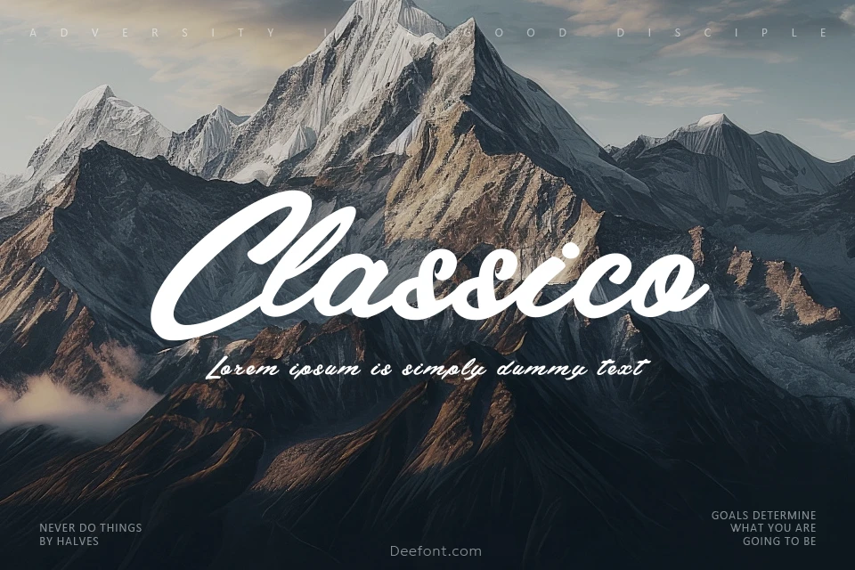 Classico Font