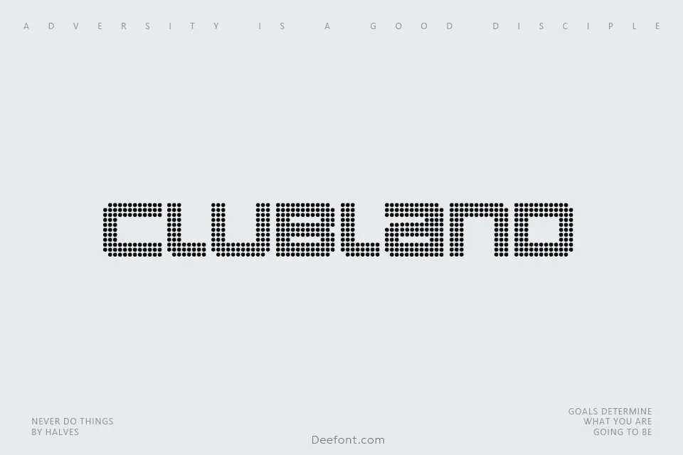 Clubland Font