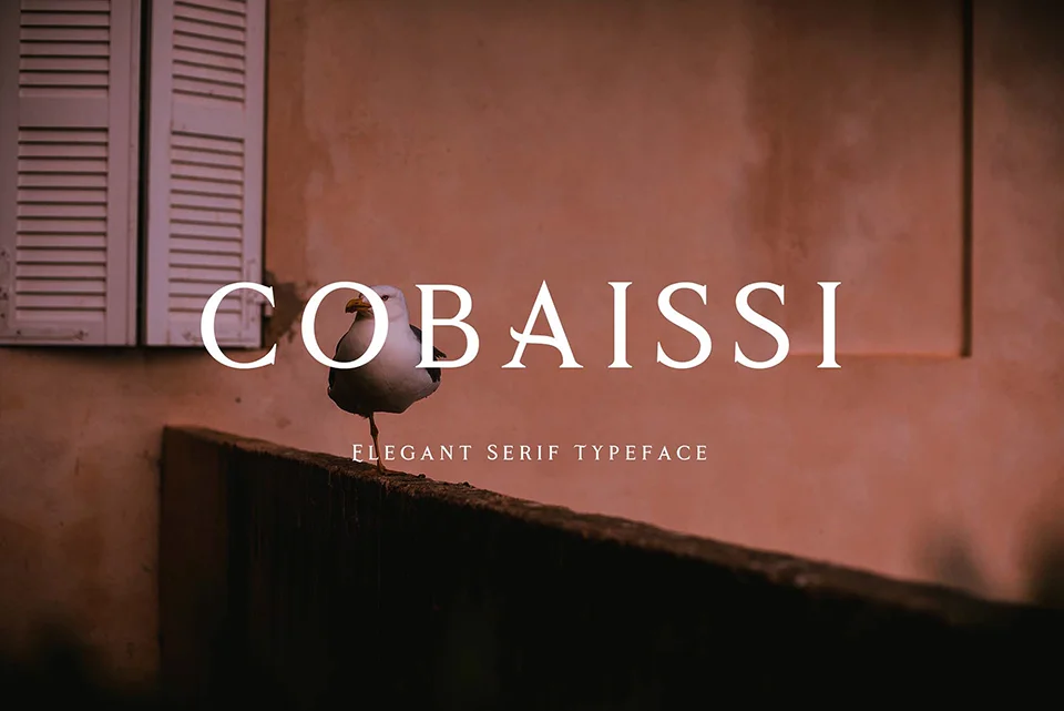 Cobaissi Serif Typeface download