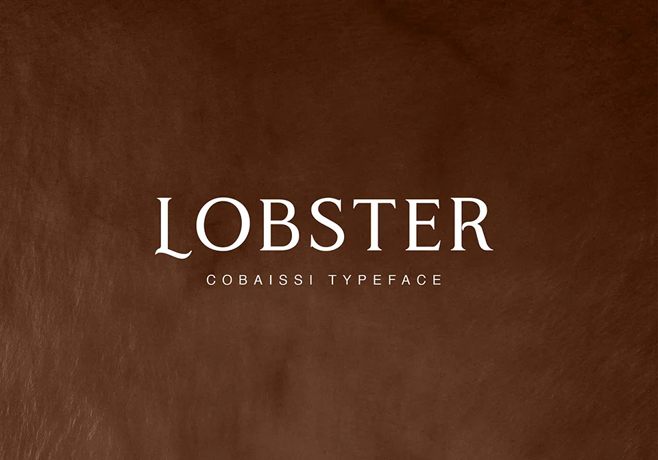 Cobaissi Serif font download