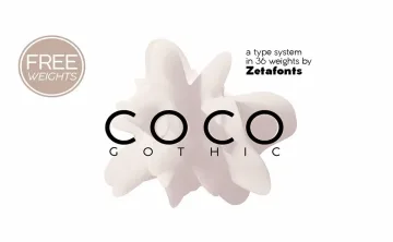 Coco Gothic Font Family