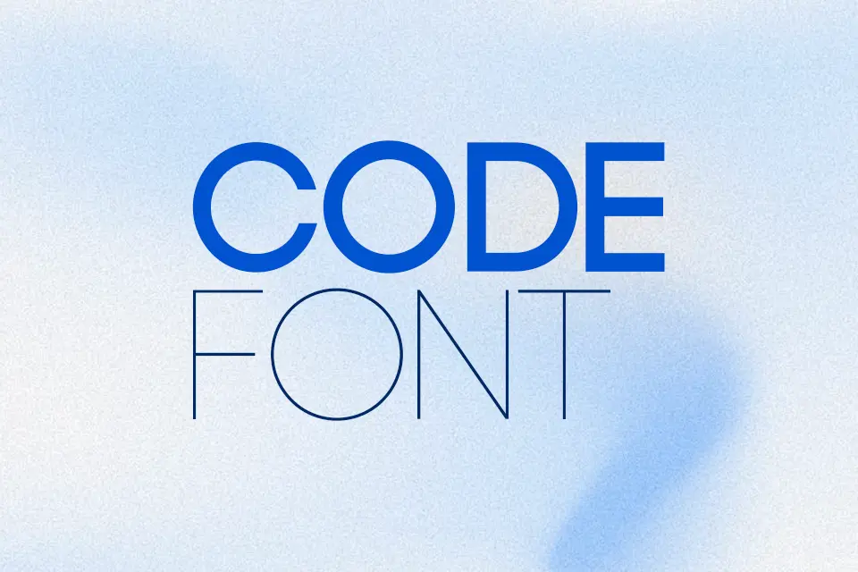 code font download