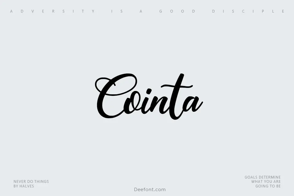 Cointa Font
