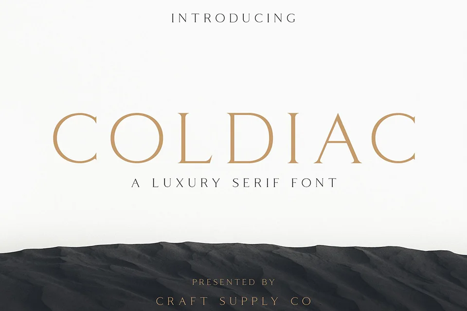 coldiac font download