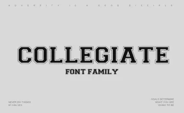 Collegiate FLF Font Family