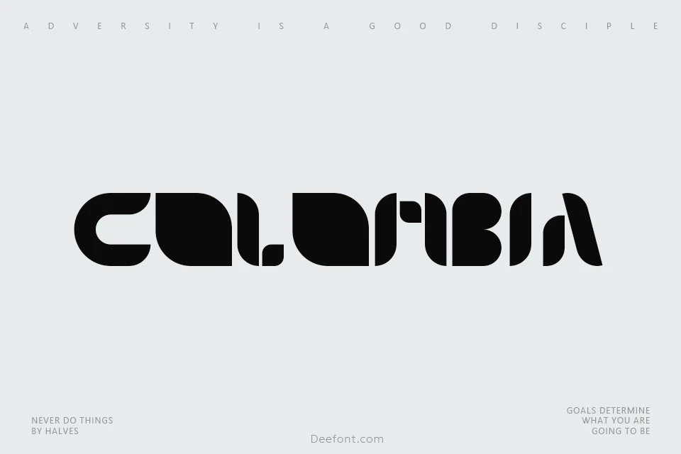 Colombia Font