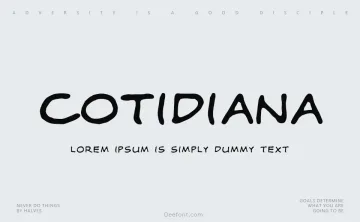 Cotidiana Font