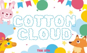 Cotton Cloud Font