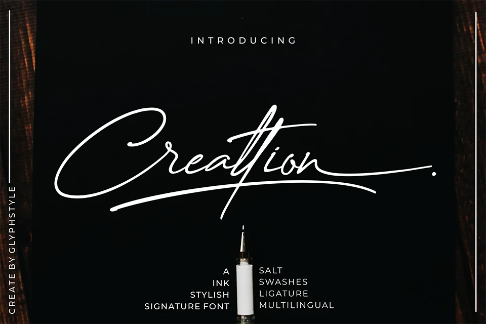 Creattion Font