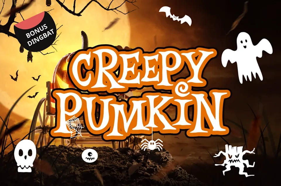 Creepy Pumkin Font