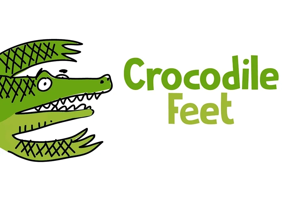 Crocodile Feet Font