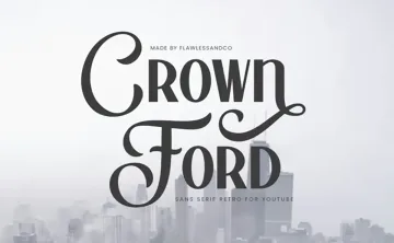 Crown Ford Font