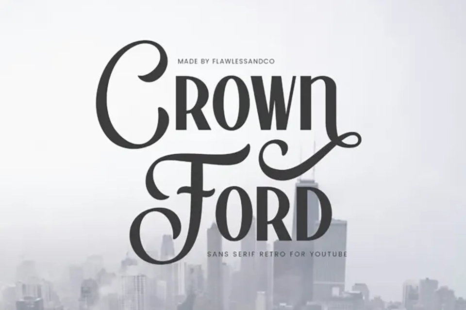 Crown Ford Font