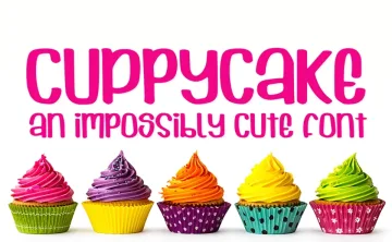 Cuppycake Font