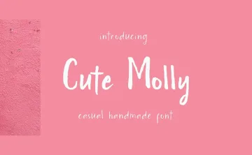 Cute Molly Font