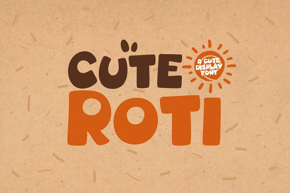 Cute Roti Font