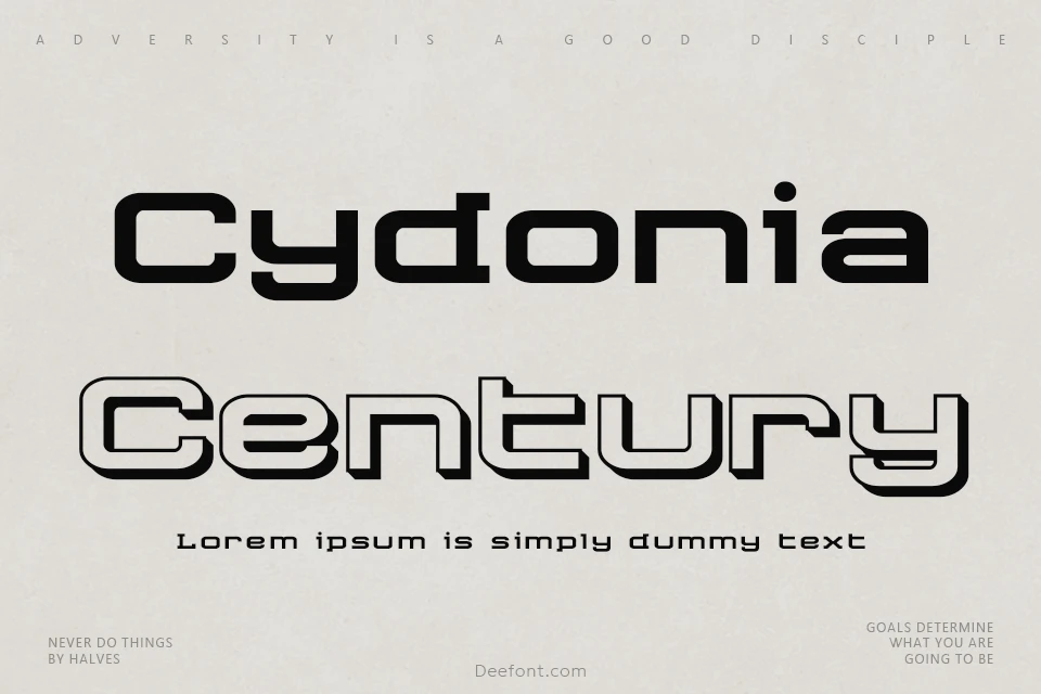 Cydonia Century Font