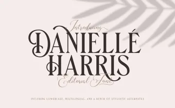 Danielle Harris Font