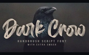 Dark Crow Font