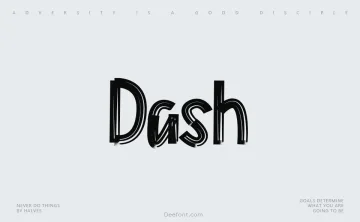 Dash Font