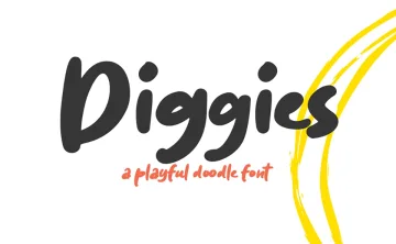 Diggies Font