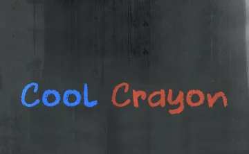 Cool Crayon Font