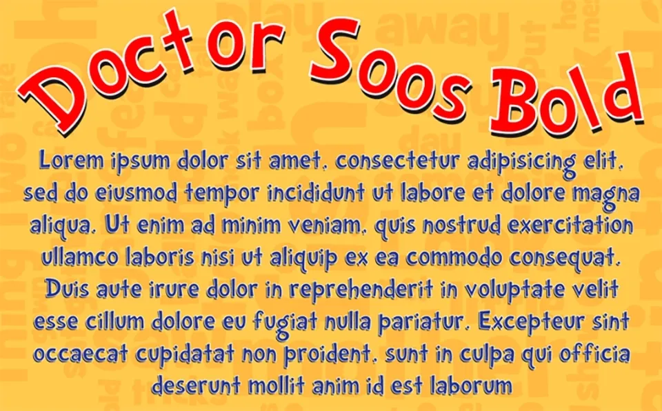 Doctor Soos Font