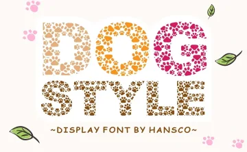 Dog Style Font