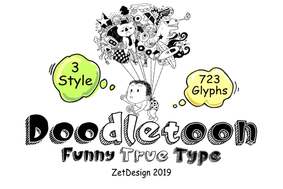 Doodletoon Font