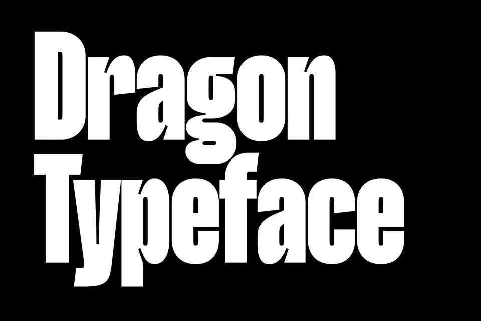 Dragon Typeface