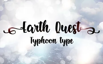 Earth Quest Font