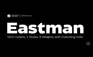 Eastman Font Family