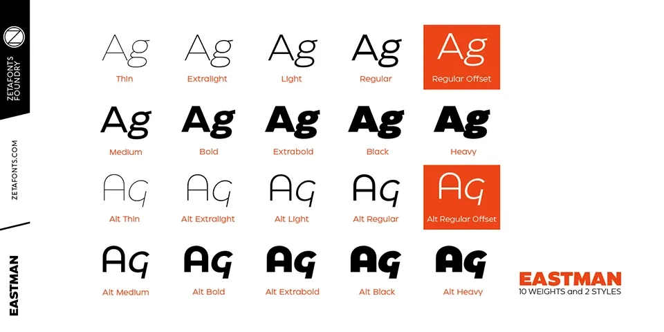 Eastman Font Family