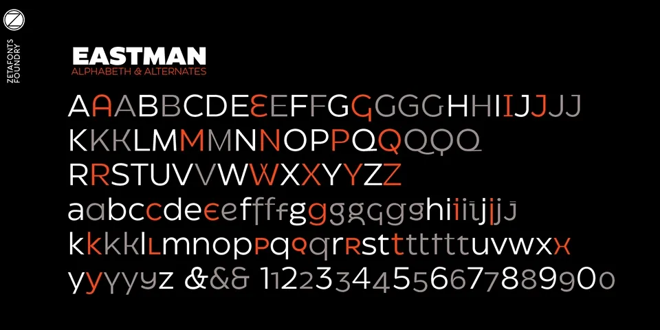 Eastman Font Family