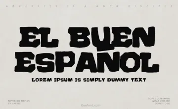 El Buen Español Font