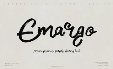 Emargo Font