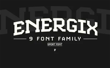 Energix Sport Font