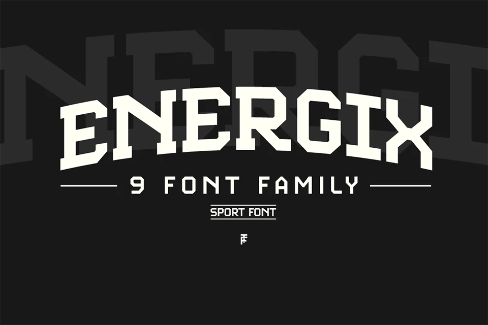 Energix Sport Font download